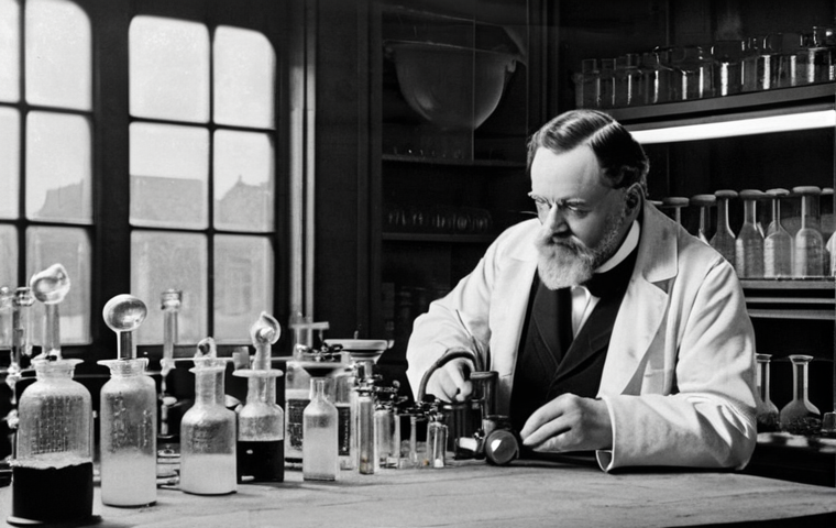 식품공학의 역사 - **Prompt: Early Culinary Ingenuity - The Art of Survival**
    A wide, atmospheric shot depicting a ...